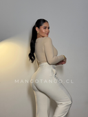 Pantalón Hebilla Asimétrica