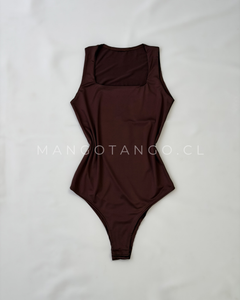 Body Cuello Cuadrado sin Mangas