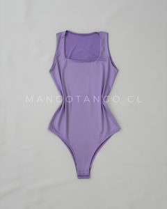 Body Cuello Cuadrado sin Mangas