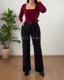 Pantalón Hebilla Asimétrica