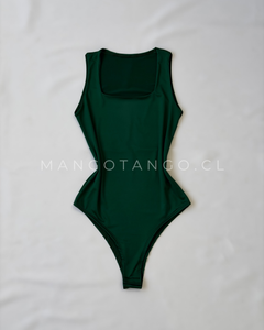 Body Cuello Cuadrado sin Mangas
