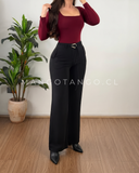 Pantalón Hebilla Asimétrica