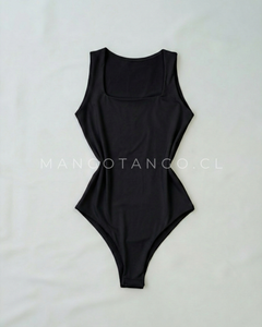 Body Cuello Cuadrado sin Mangas