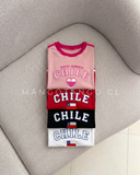 Baby Tee Chile Manga Corta