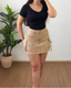 Short Cargo Beige Claro