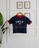 Baby Tee Chile Manga Corta