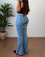 Jeans Flare Línea Celeste