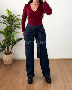 Jeans Con Cinturón