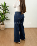 Jeans Botón Lateral