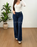 Jeans Botón Lateral