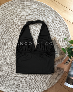 Top Cuello V Sin Amarre