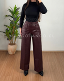 Pantalón Ecocuero Cinturón