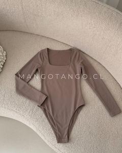 Body Cuello Cuadrado Manga Larga