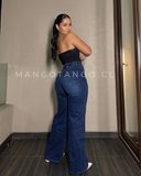 Jeans Victoria Azul Forrado