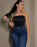 Jeans Victoria Azul Forrado