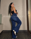 Jeans Victoria Azul Forrado
