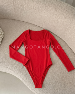 Body Cuello Cuadrado Manga Larga