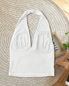 Top Cuello V Sin Amarre