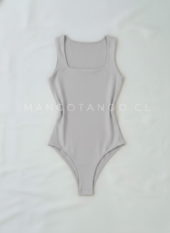 Body Cuello Cuadrado sin Mangas