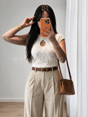 Polera Oriental Encaje
