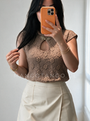 Polera Oriental Encaje